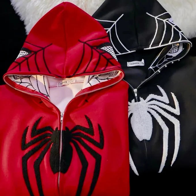 Spider Man Full Zipper Hoodie